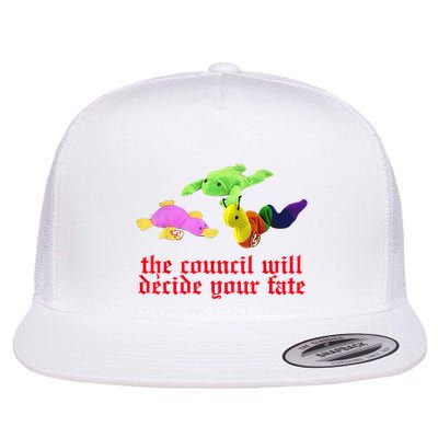 The Council Will Decide Your Fate Funny Oddly Specific Meme Flatbill Hat
