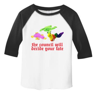 The Council Will Decide Your Fate Funny Oddly Specific Meme Toddler Fine Jersey T-Shirt