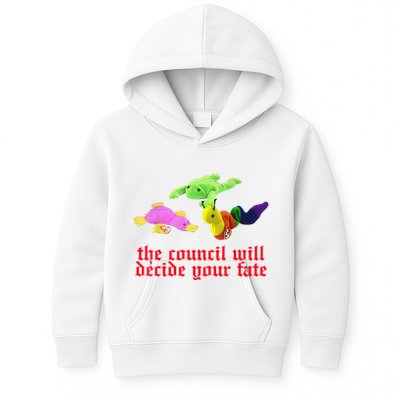 The Council Will Decide Your Fate Funny Oddly Specific Meme Kids Hoodie