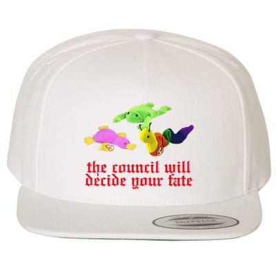 The Council Will Decide Your Fate Funny Oddly Specific Meme Wool Snapback Cap