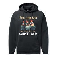 The Chicken Whisperer Performance Fleece Hoodie