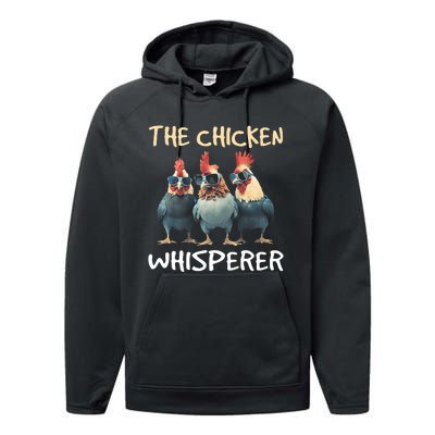 The Chicken Whisperer Performance Fleece Hoodie