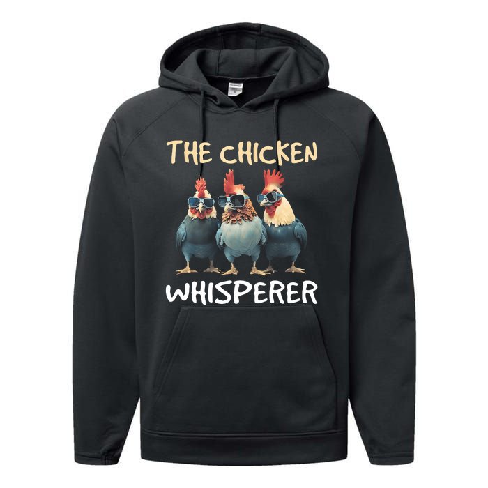 The Chicken Whisperer Performance Fleece Hoodie