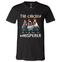 The Chicken Whisperer V-Neck T-Shirt