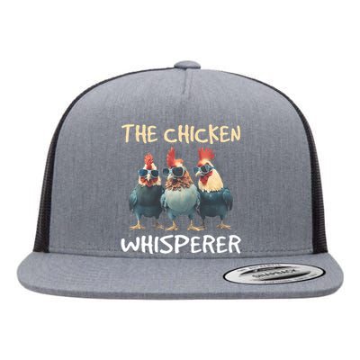 The Chicken Whisperer Flat Bill Trucker Hat