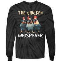 The Chicken Whisperer Tie-Dye Long Sleeve Shirt