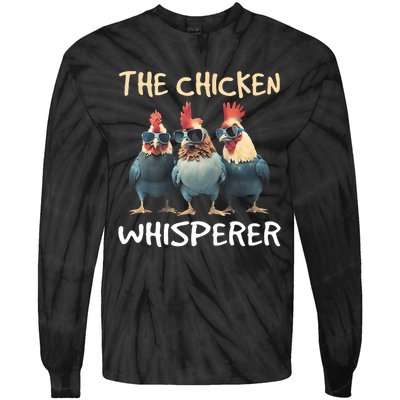 The Chicken Whisperer Tie-Dye Long Sleeve Shirt