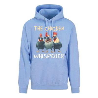 The Chicken Whisperer Unisex Surf Hoodie