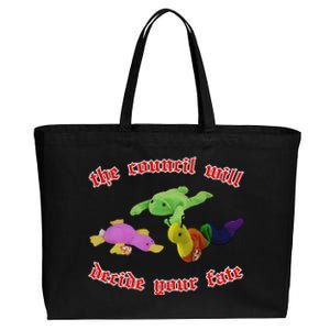 The Council Will Decide Your Fate Cotton Canvas Jumbo Tote