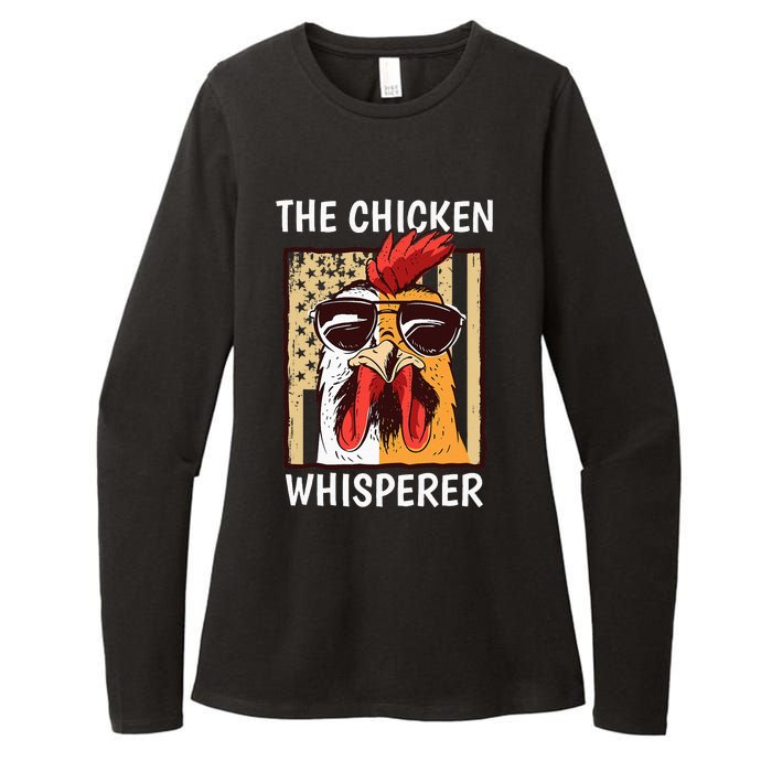 The Chicken Whisperer Farmer Chicken Womens CVC Long Sleeve Shirt