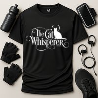 The Cat Whisperer Cat Lover Performance Shirt