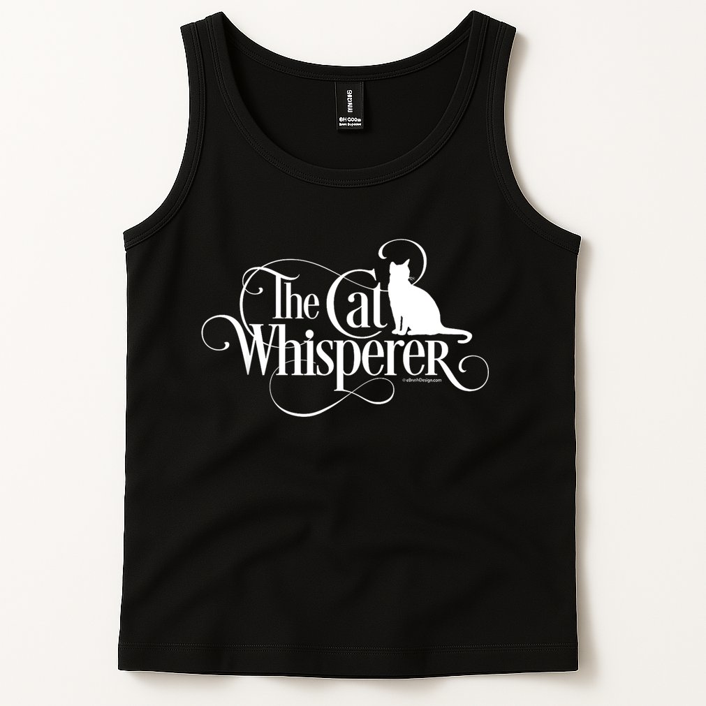 The Cat Whisperer Cat Lover Tank Top