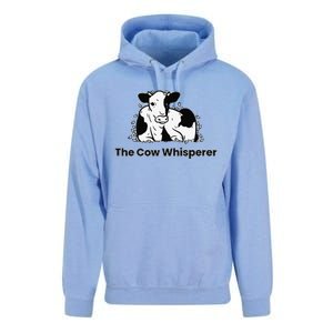 The Cow Whisperer Cute Cattle Farmer Rancher Cow Unisex Surf Hoodie