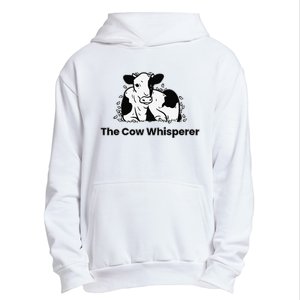 The Cow Whisperer Cute Cattle Farmer Rancher Cow Urban Pullover Hoodie