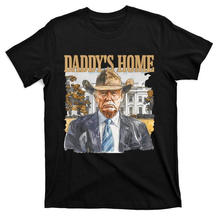 Trump Cowboy Western DaddyS Home Maga Take America Back T-Shirt