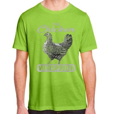 The Chicken Whisperer Funny Chicken Lover Farming Adult ChromaSoft Performance T-Shirt