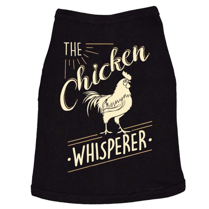 The Chicken Whisperer Funny Chicken Lover Farming Doggie Tank