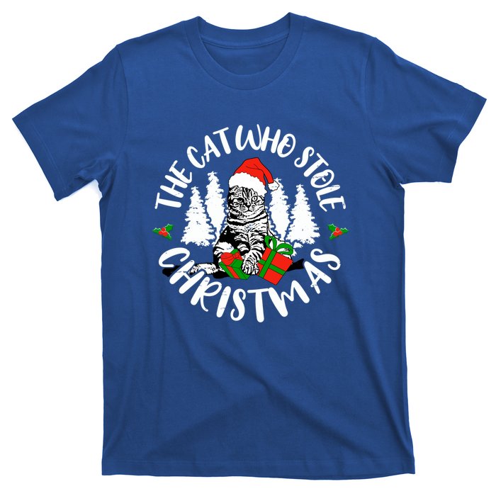 The Cat Who Stole Christmas Gift T-Shirt