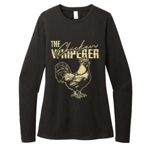 The Chicken Whisperer Funny Chicken Rooster Farming Womens CVC Long Sleeve Shirt