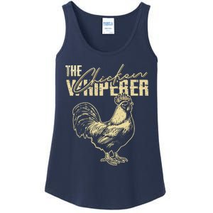 The Chicken Whisperer Funny Chicken Rooster Farming Ladies Essential Tank