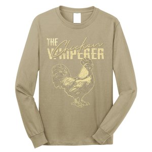 The Chicken Whisperer Funny Chicken Rooster Farming Long Sleeve Shirt