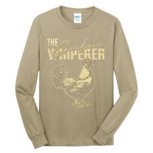 The Chicken Whisperer Funny Chicken Rooster Farming Tall Long Sleeve T-Shirt