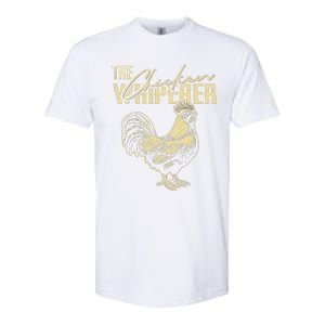 The Chicken Whisperer Funny Chicken Rooster Farming Softstyle CVC T-Shirt