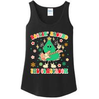 Teacher Christmas Xmas Vibes Rockin Around The Classroom Ladies Essential Tank