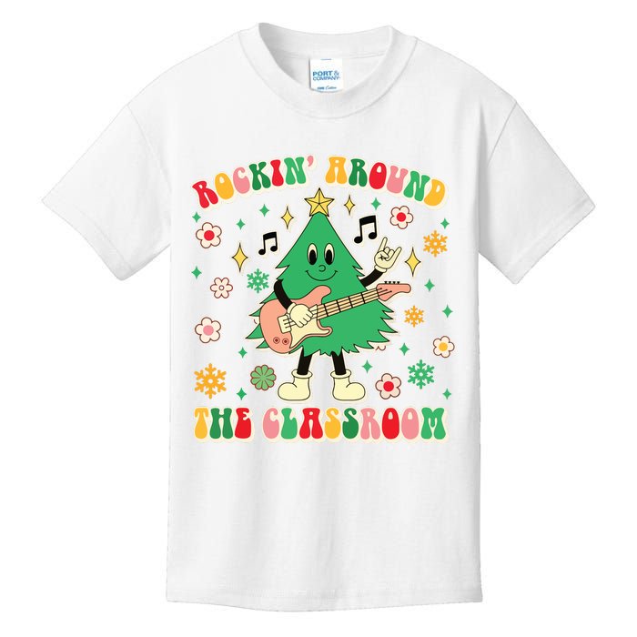 Teacher Christmas Xmas Vibes Kids T-Shirt