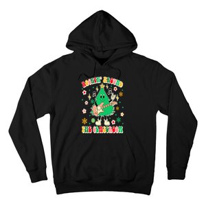 Teacher Christmas Xmas Vibes Rockin' Around The Classroom Hoodie