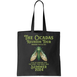 The Cicada Year Reunion U.S Entomology Cicada 2024 Tote Bag