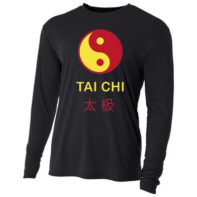 Tai Chi Yin Yang Cooling Performance Long Sleeve Crew