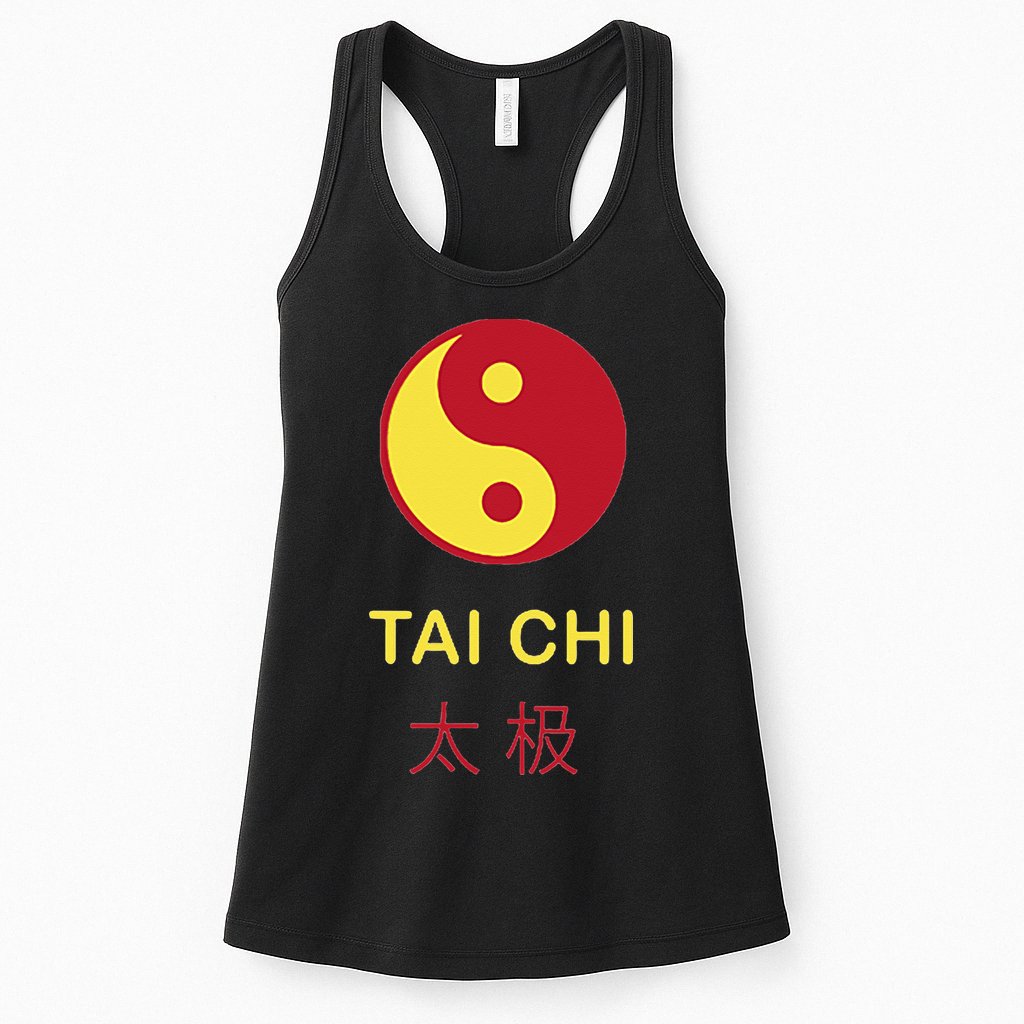 Tai Chi Yin Yang Womens Tank Top