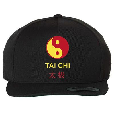 Tai Chi Yin Yang Wool Snapback Cap