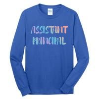 Teacher's Day 100 Days Of School Cool Assistant Principal Gift Tall Long Sleeve T-Shirt