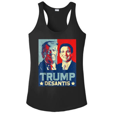 Trump DeSantis 2024 Election Make America Florida Ladies PosiCharge Competitor Racerback Tank