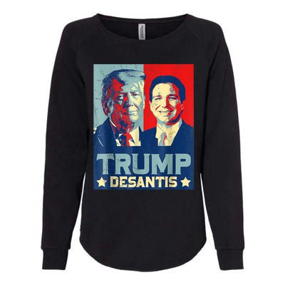 Trump DeSantis 2024 Election Make America Florida Womens California Wash Sweatshirt