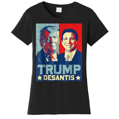 Trump DeSantis 2024 Election Make America Florida Women's T-Shirt