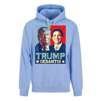 Trump DeSantis 2024 Election Make America Florida Unisex Surf Hoodie