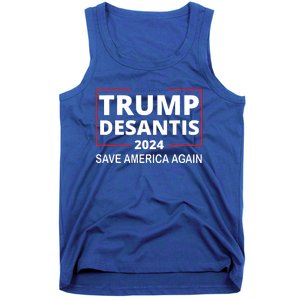 Trump Desantis 2024 Save America Again Republican Election Tank Top