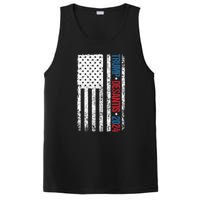 Trump Desantis 2024 American Flag PosiCharge Competitor Tank