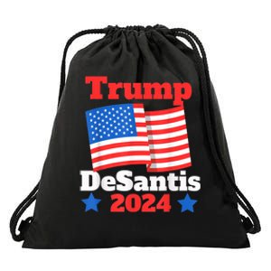 Trump DeSantis 2024 Maga Elect Republican President Trump Drawstring Bag