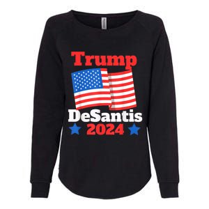 Trump DeSantis 2024 Maga Elect Republican President Trump Womens California Wash Sweatshirt