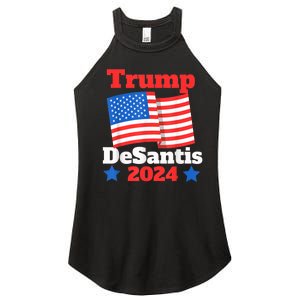 Trump DeSantis 2024 Maga Elect Republican President Trump Women's Perfect Tri Rocker Tank