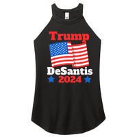 Trump DeSantis 2024 Maga Elect Republican President Trump Women's Perfect Tri Rocker Tank