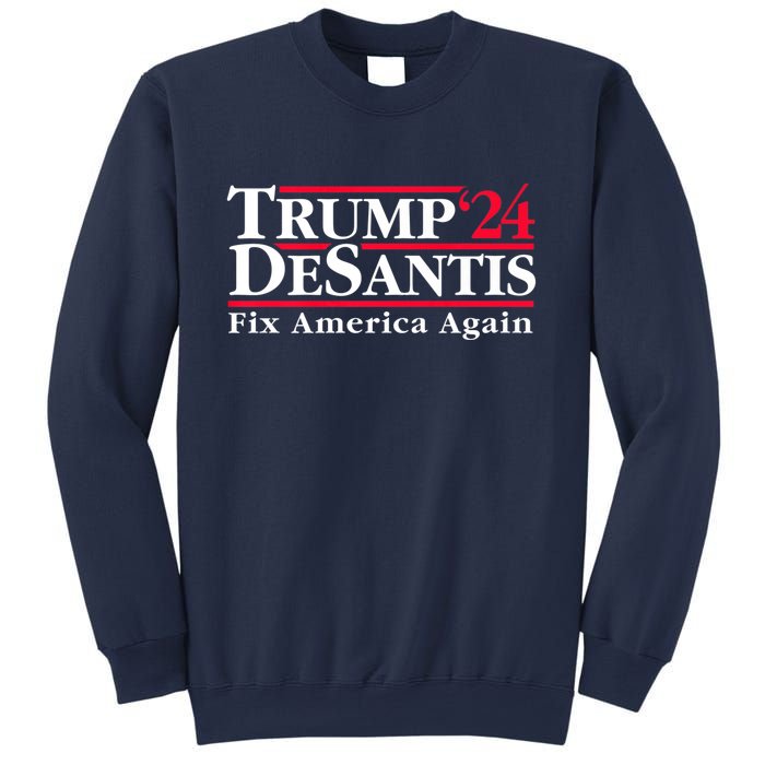 Trump DeSantis 2024 Donald Trump Ron DeSantis For President Sweatshirt