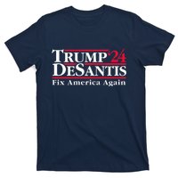 Trump DeSantis 2024 Donald Trump Ron DeSantis For President T-Shirt