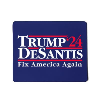 Trump DeSantis 2024 Donald Trump Ron DeSantis For President Mousepad