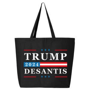 Trump Desantis 2024 Ron Desantis 2024 25L Jumbo Tote