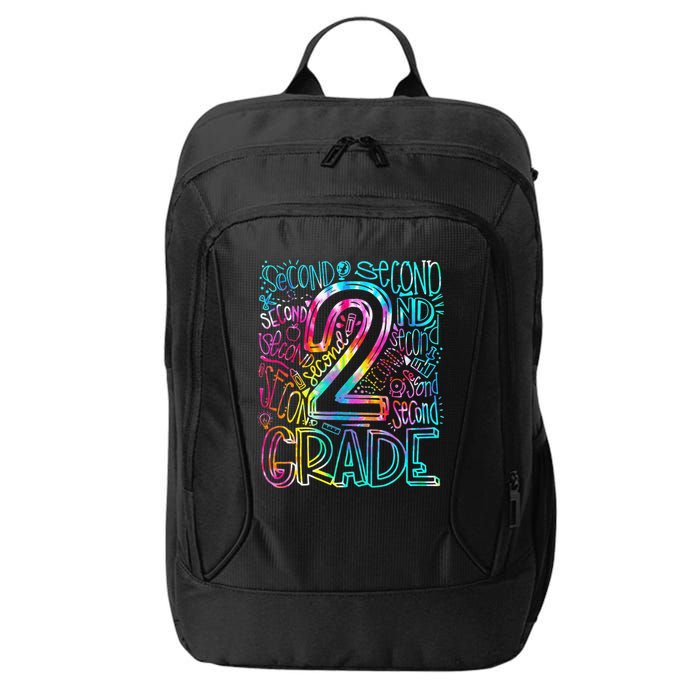 Tie Dye 2nd Grade Typography Team Second Grade Teacher City Backpack